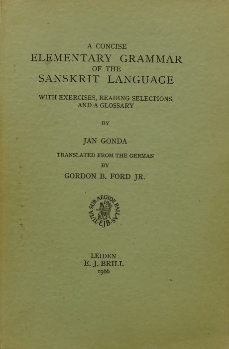 A Concise Elemetary Grammar of the Sanskrit Language