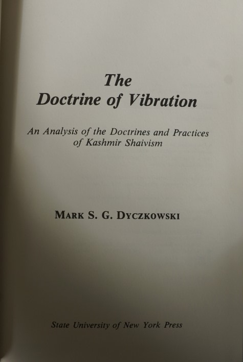 The Doctrine of Vibration