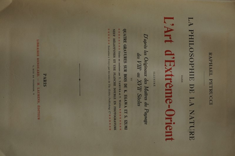 La Philosophie de la Nature dans L`Art D`Extreme Orient