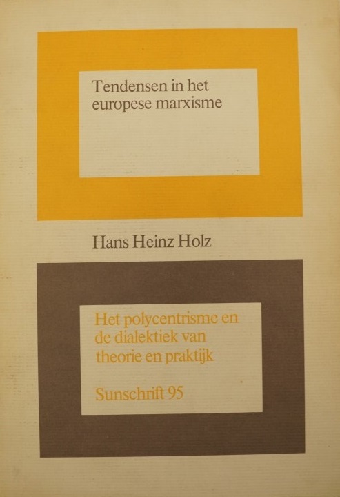 Tendenzen in het Europese Marxisme