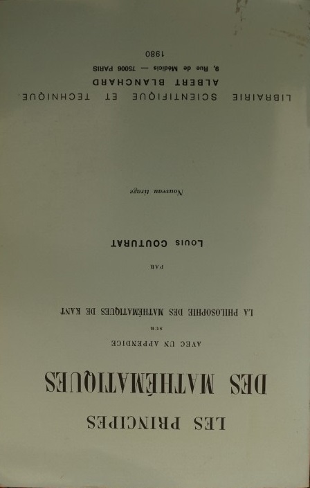 Les Principes des Mathématiques