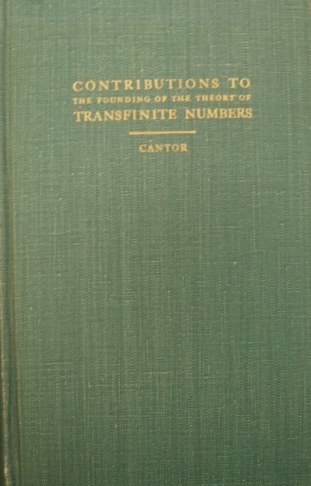 Contributions to the Founding of the Theory of Transfinite Numbers