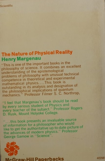 The Nature of Physical Reality