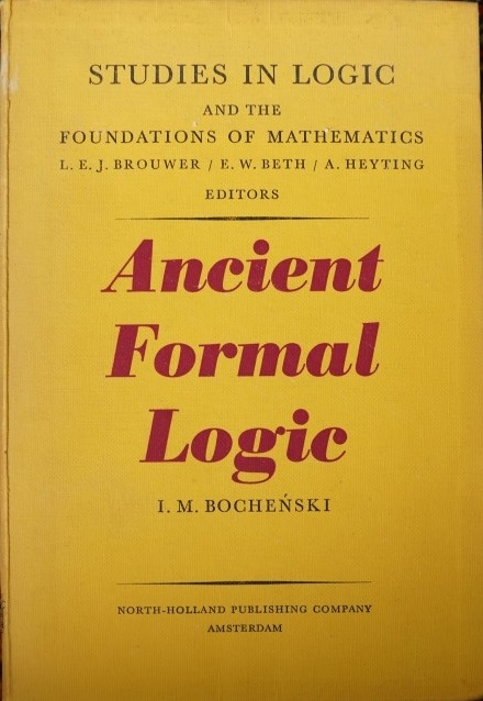 Ancient Formal Logic