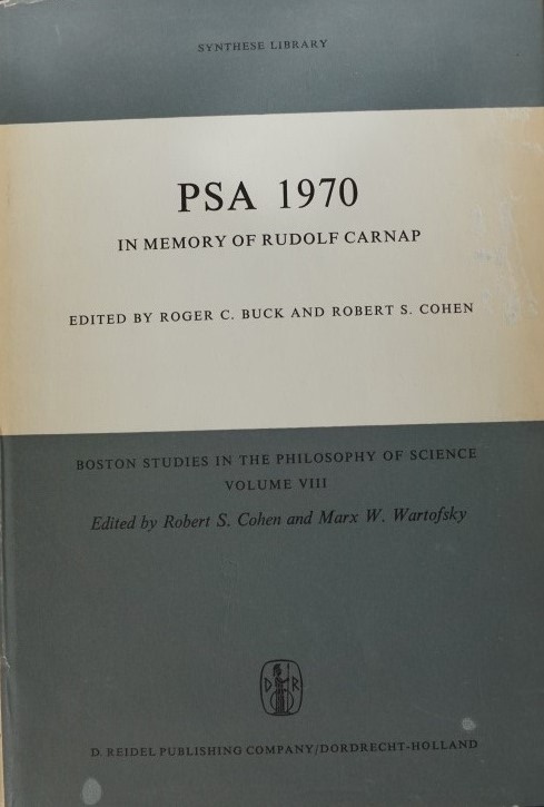 PSA 1970 in memory of Rudolf Carnap