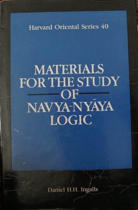 Materials for the Study of Navya-Nyaya Logic