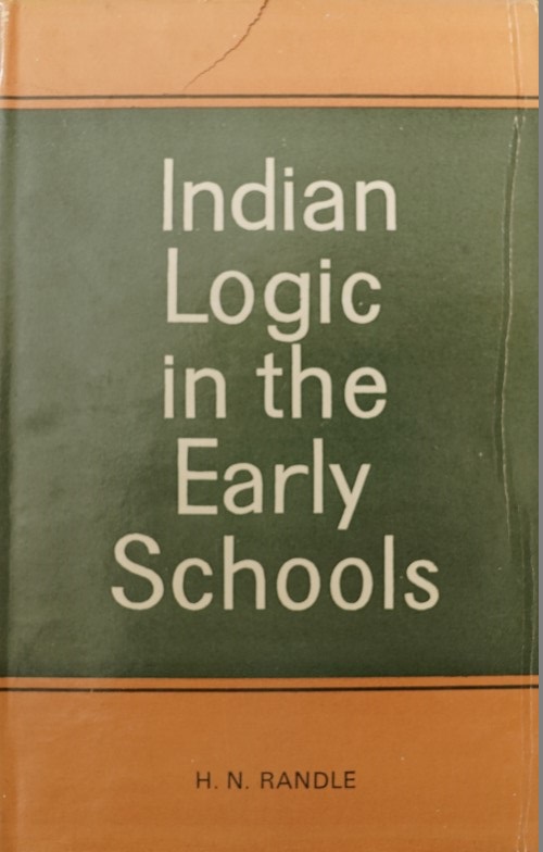 Indian Logic in the Early Schools