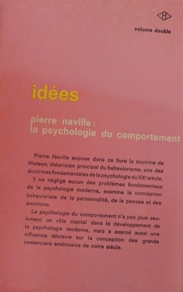 La Psychologie du Comportement