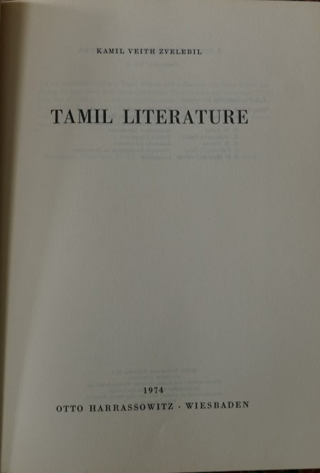 A History of Indian Literature 