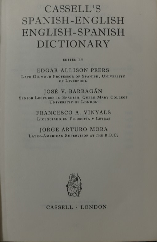 Spanisch-Englisch Dictionary