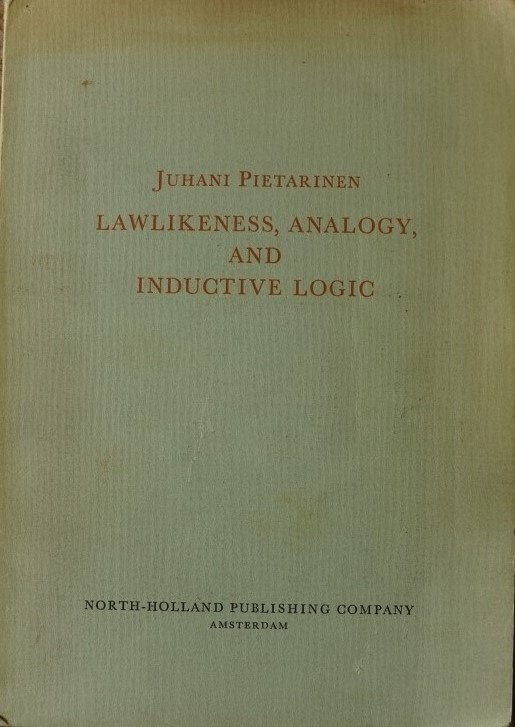Lawlikeness, Analogy and Inductive Logic