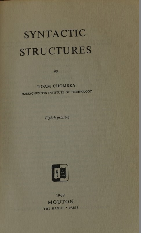 Syntactic Stuctures