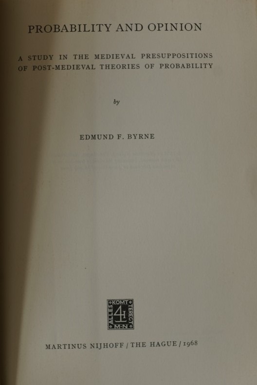 Probability and Opinion