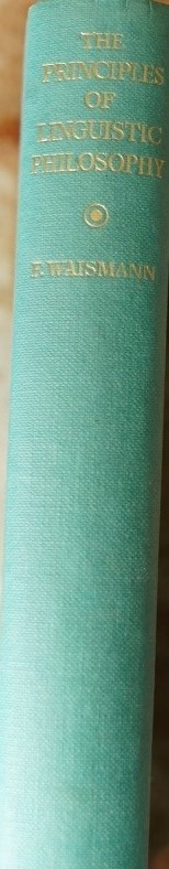 The Principles of Linguistic Philosophy