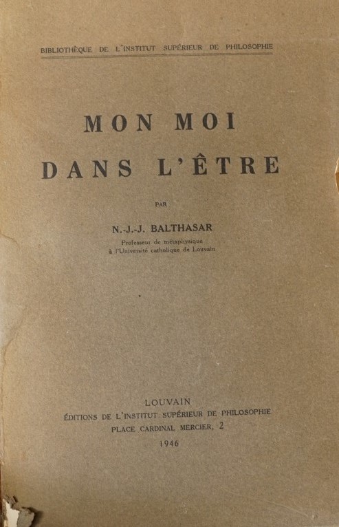 Mon Moi dans L`Être