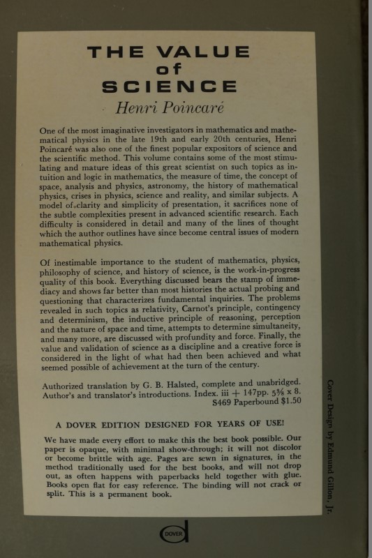 The Value of Science