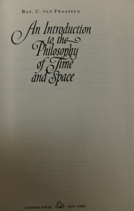An Introduction to the Philosophy of Time and Space
