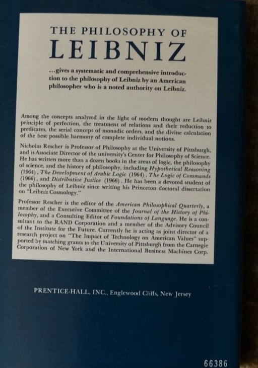 The Philosophy of Leibniz 