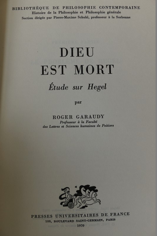 Dieu est Mort