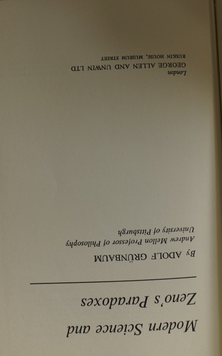 Modern Science and Zeno's Paradoxes