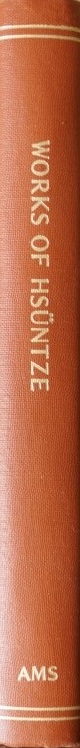 The works of Hsüntze
