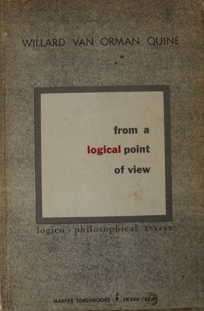 From a Logical Point of View