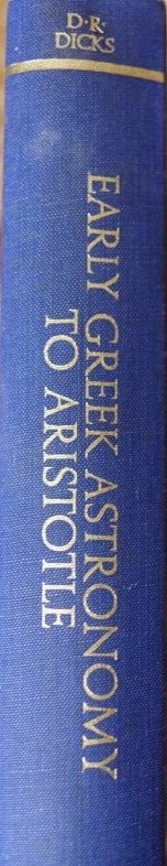 Early Greek Astronomy to Aristotle