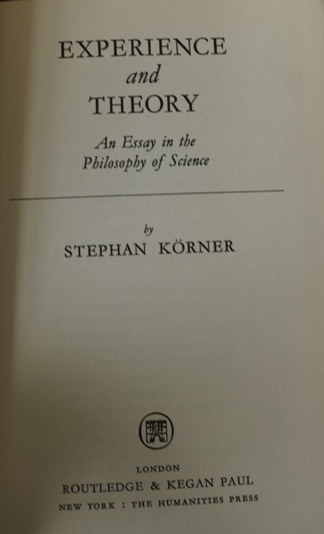 Experience and Theory