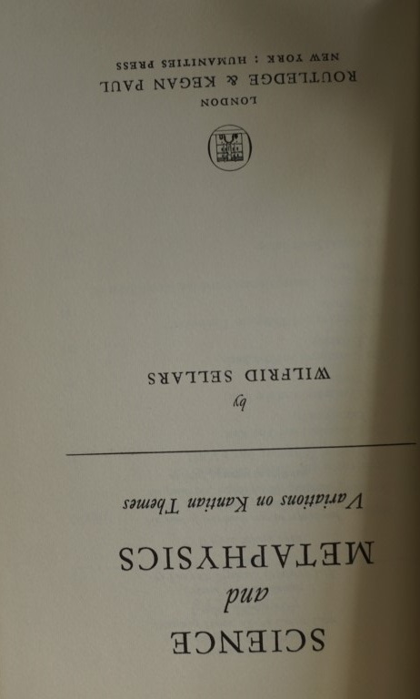 Science and Metaphysics