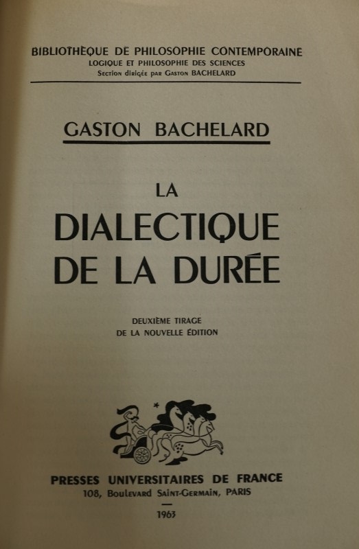La dialectique de la durée