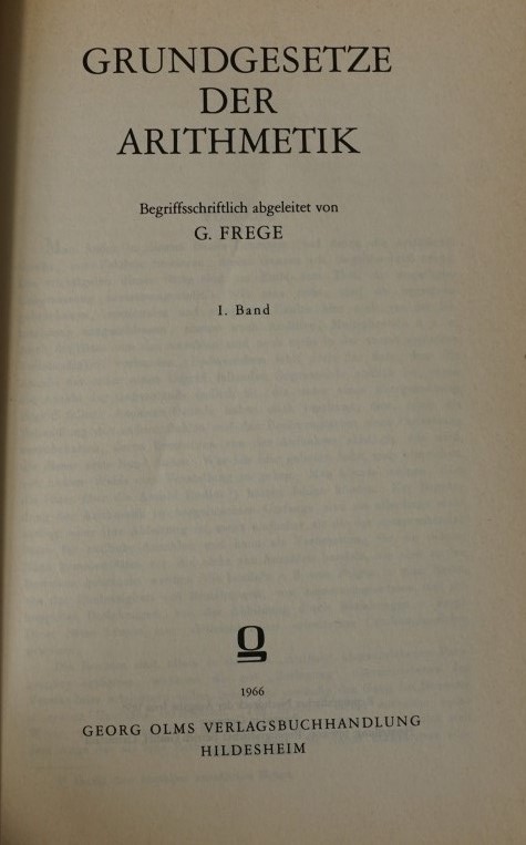 Grundgesetze der Arithmetik