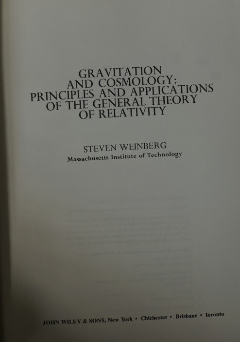 Gravitation and Cosmology