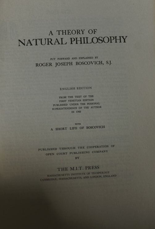 A Theory of Natural Philosophy