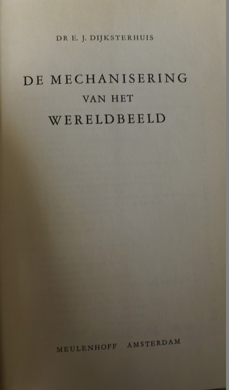 De mechanisering van het wereldbeeld