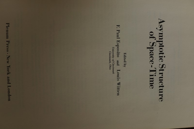 Asymptotic Structure of Space-Time