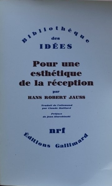 Pour une estétique de la réception