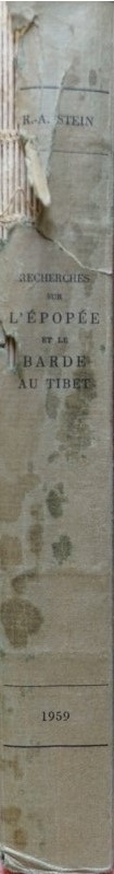 Recherches sur L'Épopée et le Barde au Tibet
