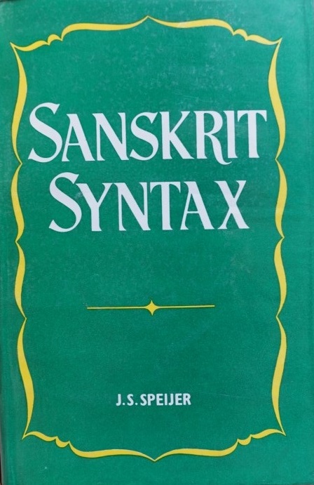 Sanskrit Syntax
