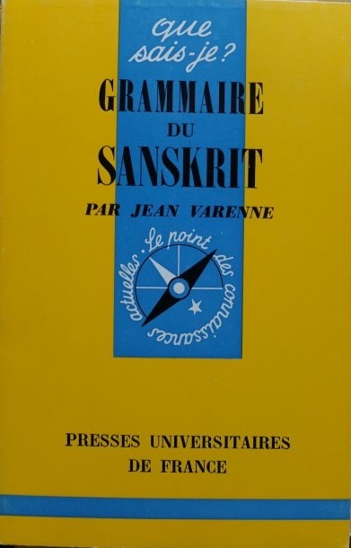 Grammaire du Sanskrit 