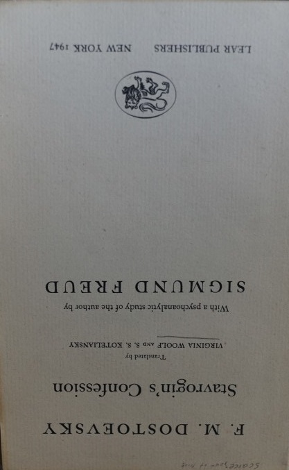 Stavrogin's Confession