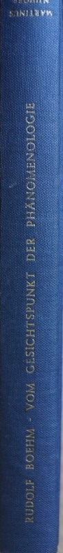 Vom Geschichtspunkt der Phänomenologie - Husserl-studien