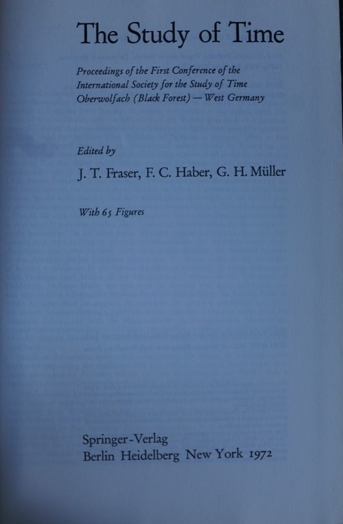The Study of Time
