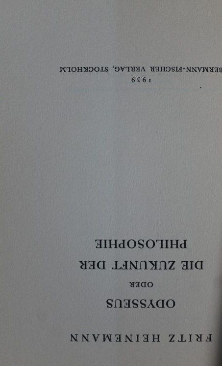 Odysseus oder die Zukunft der Philosophie
