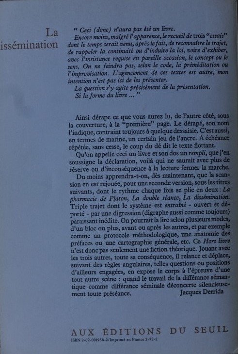 La dissémination