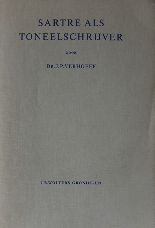 Sartre als Toneelschrijver