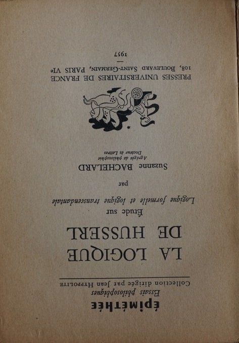 La Logique du Husserl