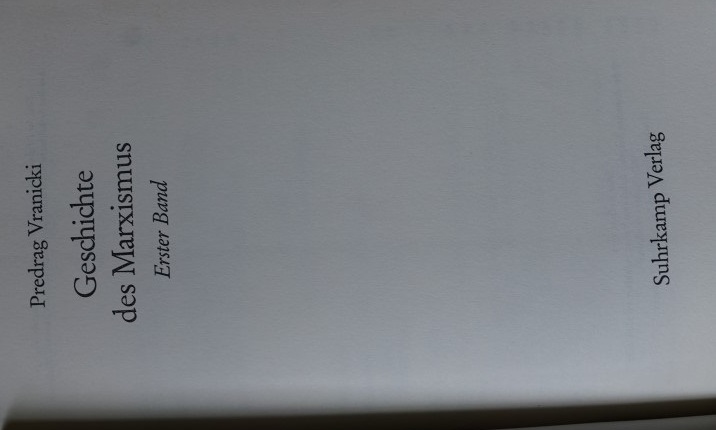 Geschichte des Marxismus