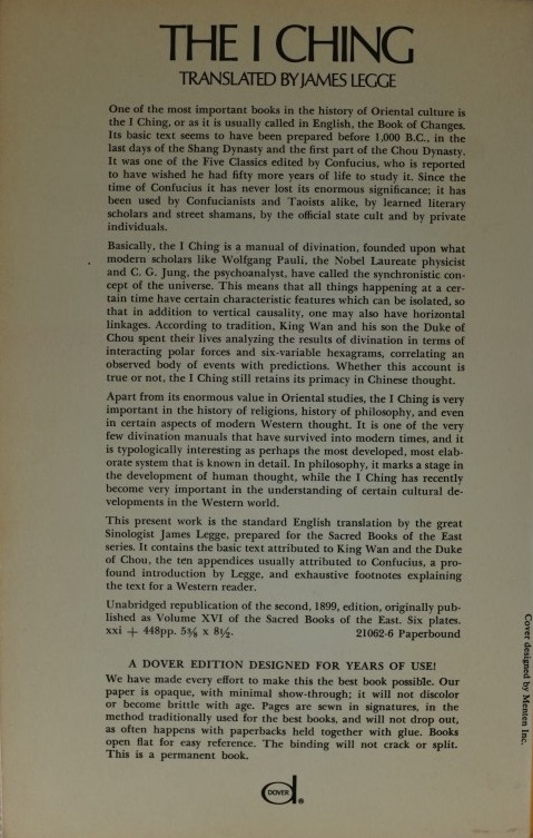 The I Ching - The book of changes