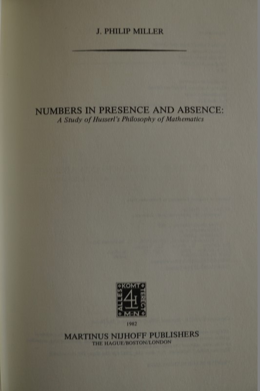 Numbers in Presence and Absence