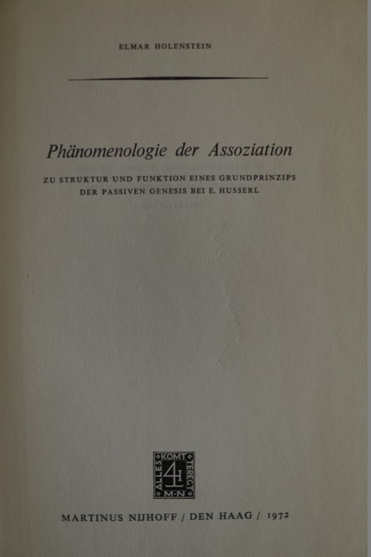 Phänomenologie der Assoziation